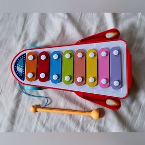 Baby toys musical instruments rocket shape xylophone